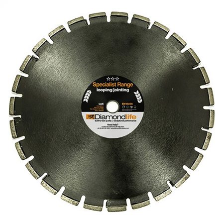 Asphalt Cutting Blade. A specialist, quality asphalt cutting blade for creating creating wide cuts and grooves in the road surface